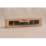 Kylpyhuonetarvikesetti Rio Brush Gold 4 osaa