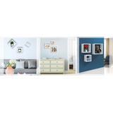 Półka Wisząca Ścienna Komplet 3 sztuk Biała FFT300/270/240