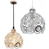 Hängelampe Kristall Loft gold APP208