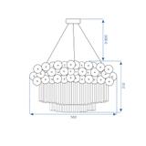 Lampe APP1473-CP GOLD