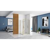 Shower enclosure corner REA Rapid Swing Brush Gold