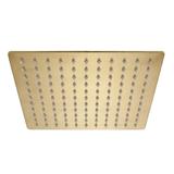 Pălărie de duș pătrată REA JS-P015BG 25cm Brush Gold