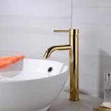 Bathroom faucet Rea Lungo L.Gold High