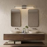 LAMPA KINKIET ŁAZIENKOWY LED NAD LUSTRO 20W 100CM APP375-1W CZARNA
