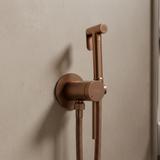 Bidet faucet Foss Clif Brush Copper