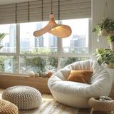 BAMBUS-PENDELLEUCHTE APP1642-1CP 30cm