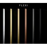 Stena za prhanje Rea Flexi Brown / Brush Copper 130