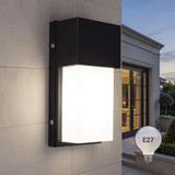 Lampa elewacyjna Kinkiet JNH034-G Czarna