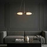 LAMPA SUFITOWA WISZĄCA G152-2CP ZŁOTA