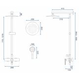 Duschset REA ALDI Chrome