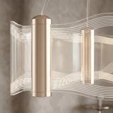 LAMPA SUFITOWA WISZĄCA G151-CP ZŁOTA