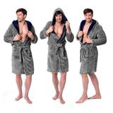 Szlafrok męski Jordan Grey Navy M