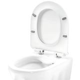 Zestaw Misa WC REA Gustavo Rimless podwieszana + Umywalka nablatowa Maya