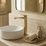 Βρύση νιπτήρα REA Prime Brush Gold High