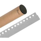 Front shower tray strip 130cm BRUSH NICKEL