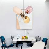 Deckenlampe Glas multicolour APP436-4C