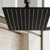 Kvadrātveida dušas galva REA JS-P015B 30cm Black