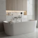 Змішувач для ванни Rea FOSTER Nickel Brush