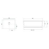 Nadgradni umivaonik Rea Anita N 48