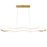 LED-DECKENHÄNGELAMPE LHJ027-CP 120cm Gold