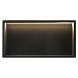 VESTAVNÁ KOUPELNOVÁ POLICE LED 30x60 black