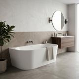 Seinäakryylikylpyamme Rea Capri 180cm