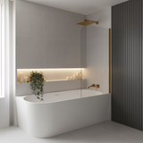 Kulma-akryylikylpyamme Bellanto Slim 170 Oikea