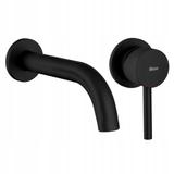 Inbouw wastafelkraan Rea Lungo Black + BOX
