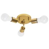Trojité kovové stropné svietidlo APP704-3C Gold