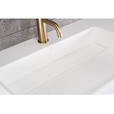 Умывальник конгломератный на столешницу  Archi 75 CM White