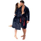 Bathrobe Roger Navy Red Men m