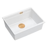 Granite sink Logan 100 White