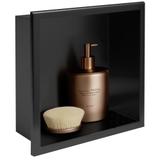 bathroom shelf 30x30 matte black