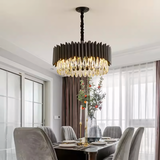 Люстра APP1657-8CP Black