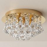 LAMPA KRYSZTAŁOWA PLAFON APP1038-3CP Złota