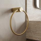 Kupatilski vješalica Ring 64106 SOLO Brush Gold
