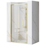 Drzwi Prysznicowe Składane REA Rapid Fold 80 Złote Gold