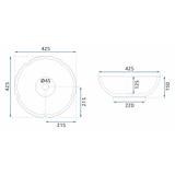 Nadgradni umivaonik Rea Asanti