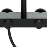 Zestaw Prysznicowy REA Creo Czarny