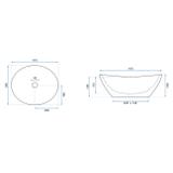 Lavabo da appoggio Rea Sofia Calala