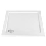Sprchová akrylová vanička Rea Savoy - bílá  90x90