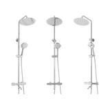 Rea Lungo Chrome'i dušikomplekt koos termostaadiga