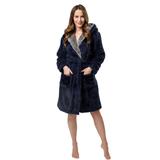 Bathrobe Jordan Navy-Grey L