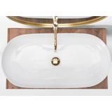 Umywalka Nablatowa REA CLEO 81 White