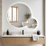Mirror LED R-9045 90cm + 45cm