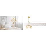 Hängelampe Kugel Gold APP688-3CP