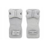 Mata do wózka dwustronna 4w1 Grey/White Dots