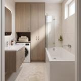 Baignoire acrylique encastrable Rea Catania 180
