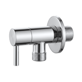 Zawór kątowy 1/2" x 3/8" Chrom