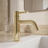 Rea Lungo L. Zlatý umývadlový faucet svetlo zlatý nízky